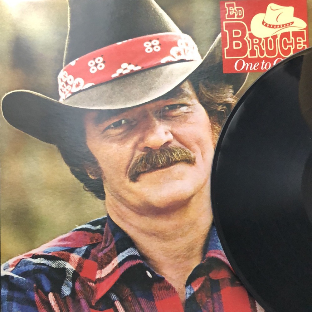 Ed Bruce One On One Vinyl Lp '81